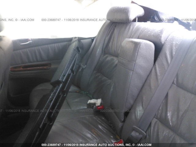 JTDBE30K120126125 - 2002 TOYOTA CAMRY LE/XLE/SE GRAY photo 8