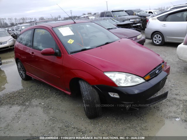 3FAHP39543R162934 - 2003 FORD FOCUS SVT RED photo 1