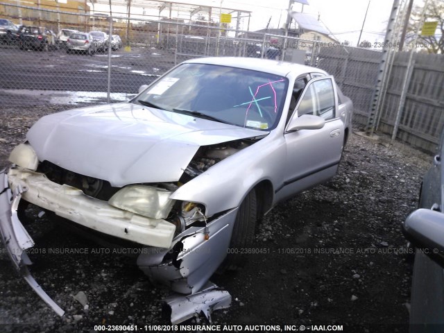 1YVGF22CXY5157009 - 2000 MAZDA 626 SILVER photo 2