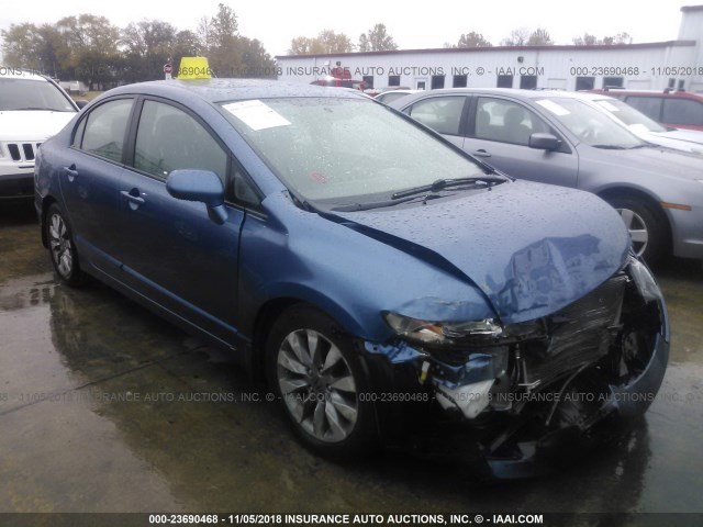 19XFA16979E004005 - 2009 HONDA CIVIC EXL 蓝色 照片 1