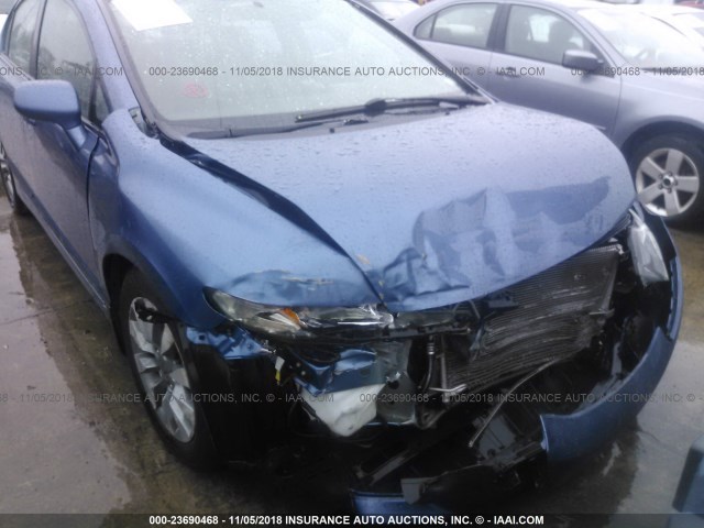 19XFA16979E004005 - 2009 HONDA CIVIC EXL 蓝色 照片 6