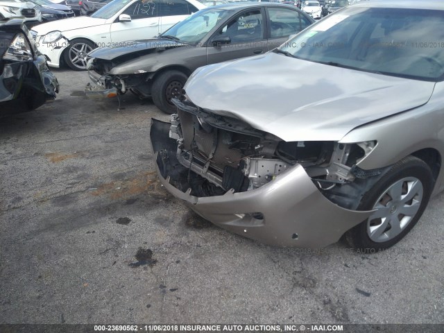 4T1BE46K07U642730 - 2007 TOYOTA CAMRY NEW GENERAT CE/LE/XLE/SE GOLD photo 6