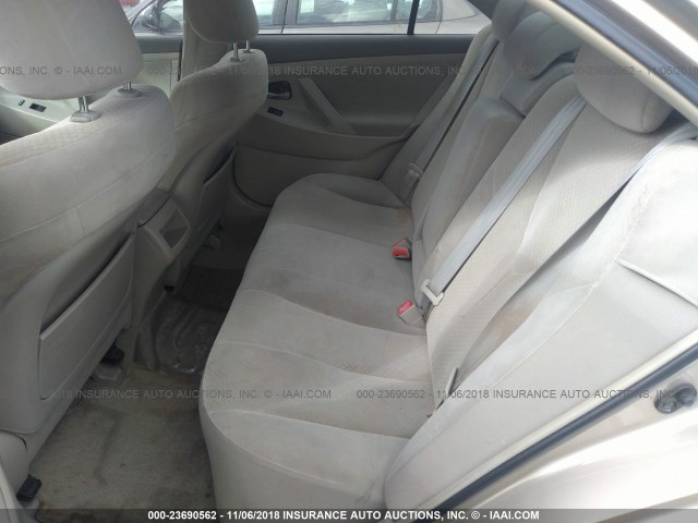 4T1BE46K07U642730 - 2007 TOYOTA CAMRY NEW GENERAT CE/LE/XLE/SE GOLD photo 8