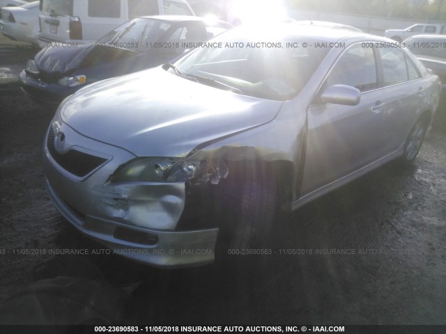 4T1BE46K08U247626 - 2008 TOYOTA CAMRY CE/LE/XLE/SE SILVER photo 2
