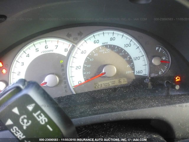 4T1BE46K08U247626 - 2008 TOYOTA CAMRY CE/LE/XLE/SE SILVER photo 7