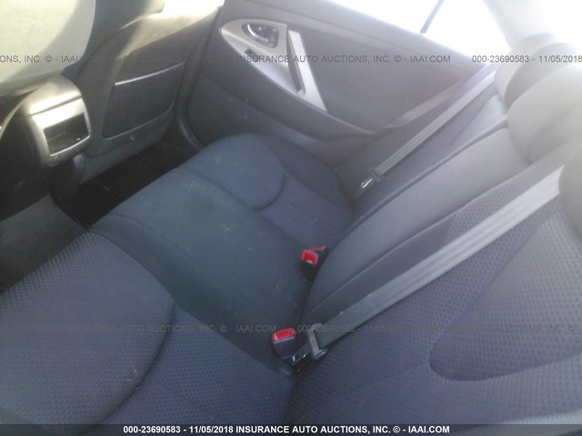 4T1BE46K08U247626 - 2008 TOYOTA CAMRY CE/LE/XLE/SE SILVER photo 8