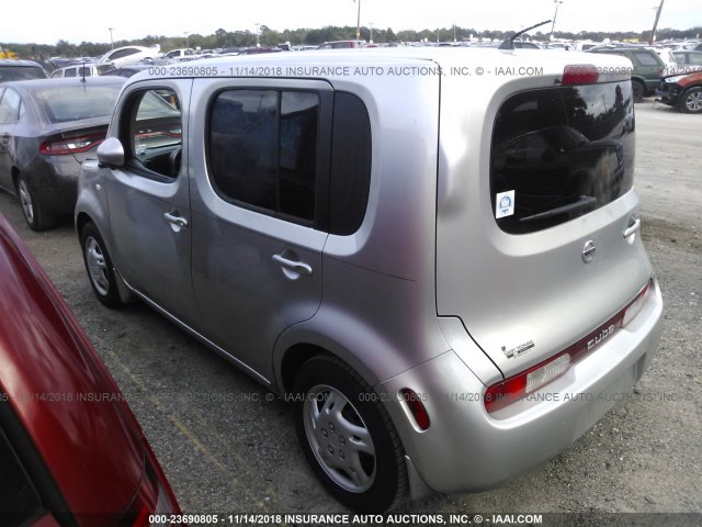 JN8AZ28R99T118038 - 2009 NISSAN CUBE S/SL SILVER photo 3