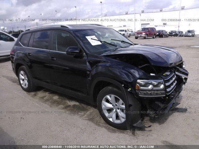 1V2CR2CA1JC507894 - 2018 VOLKSWAGEN ATLAS SE BLACK photo 1