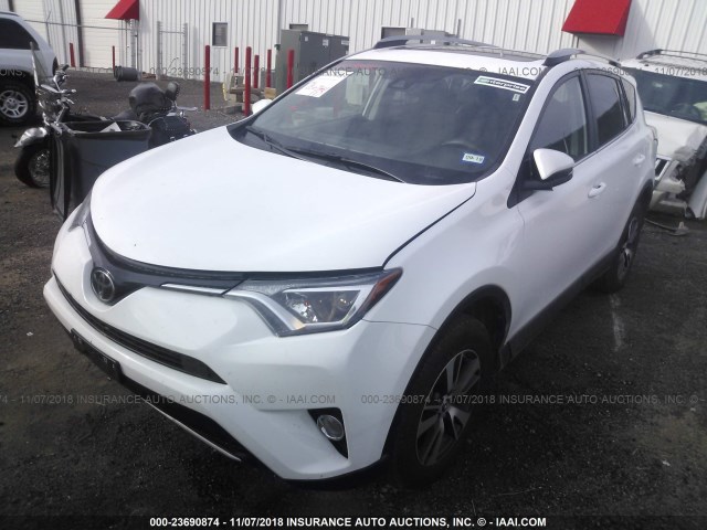 2T3WFREV5JW412185 - 2018 TOYOTA RAV4 ADVENTURE/XLE 白色 照片 2