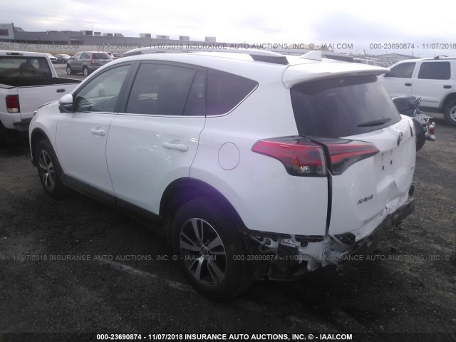 2T3WFREV5JW412185 - 2018 TOYOTA RAV4 ADVENTURE/XLE 白色 照片 3