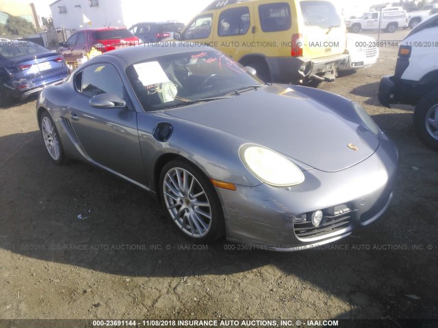 WP0AB29846U782856 - 2006 PORSCHE CAYMAN S GRAY photo 1