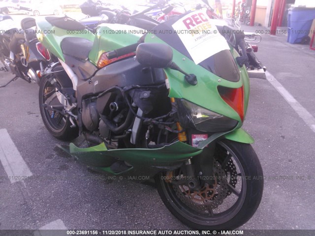 JKBZXJC175A003353 - 2005 KAWASAKI ZX636 C1 GREEN photo 1