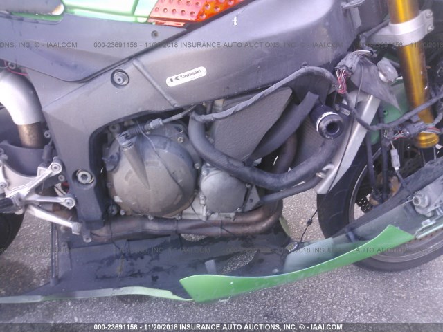 JKBZXJC175A003353 - 2005 KAWASAKI ZX636 C1 GREEN photo 7