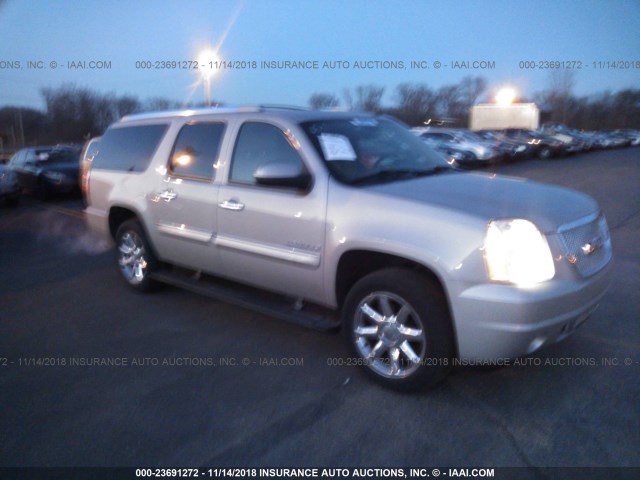 1GKFK66877J271389 - 2007 GMC YUKON XL DENALI TAN photo 1