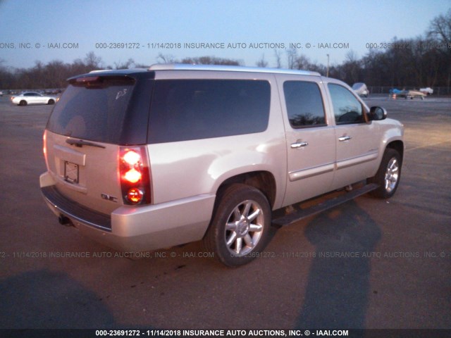 1GKFK66877J271389 - 2007 GMC YUKON XL DENALI TAN photo 4