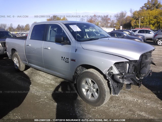 1C6RR6TT2KS509446 - 2019 RAM 1500 CLASSIC SLT Plata foto 1