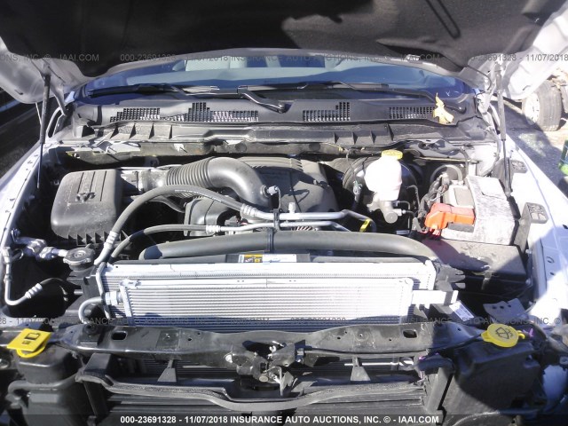 1C6RR6TT2KS509446 - 2019 RAM 1500 CLASSIC SLT Plata foto 10