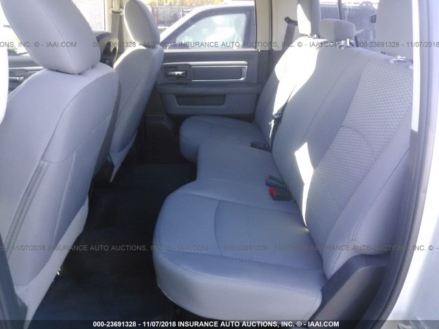 1C6RR6TT2KS509446 - 2019 RAM 1500 CLASSIC SLT Plata foto 8