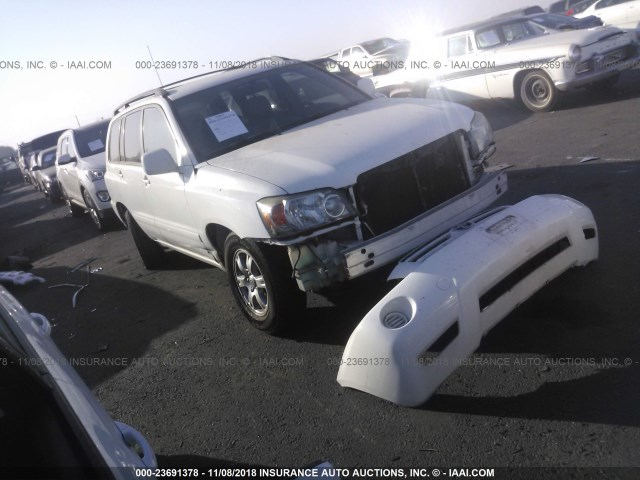 JTEDP21A570129213 - 2007 TOYOTA HIGHLANDER SPORT/LIMITED WHITE photo 1