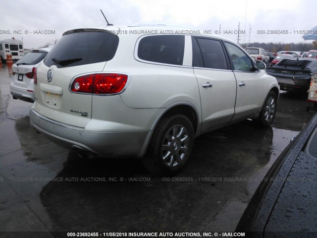 5GAKRBED3BJ238977 - 2011 BUICK ENCLAVE CXL 白色 照片 4