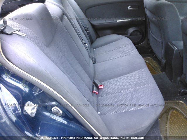 1N4AL11E76N434767 - 2006 NISSAN ALTIMA S/SL BLUE photo 8