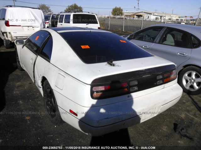 JN1RZ26H8PX536530 - 1993 NISSAN 300ZX 2+2 WHITE photo 3