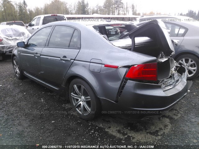 19UUA66204A009504 - 2004 ACURA TL GRAY photo 3