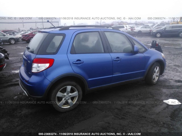 JS2YB5A38C6300105 - 2012 SUZUKI SX4 BLUE photo 4