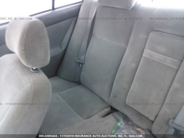 4T1BE32K52U602474 - 2002 TOYOTA CAMRY LE/XLE/SE SILVER photo 8