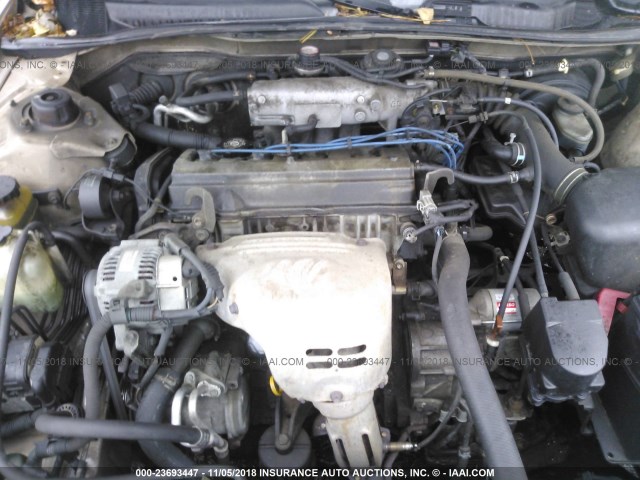 4T1BG22K2WU214015 - 1998 TOYOTA CAMRY CE/LE/XLE 金色 照片 10