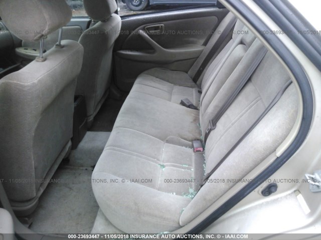 4T1BG22K2WU214015 - 1998 TOYOTA CAMRY CE/LE/XLE 金色 照片 8