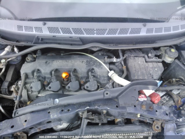 1HGFA16918L051506 - 2008 HONDA CIVIC EXL 蓝色 照片 10
