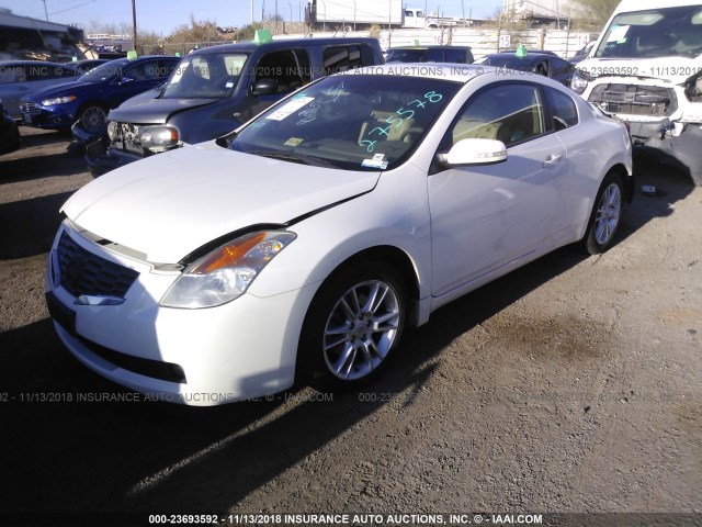 1N4BL24E28C275578 - 2008 NISSAN ALTIMA 3.5SE WHITE photo 2