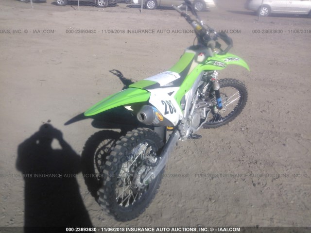 JKAKXGHC8GA001424 - 2016 KAWASAKI KX450 F GREEN photo 4