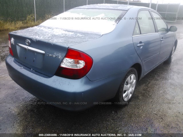 4T1BE32K74U872003 - 2004 TOYOTA CAMRY LE/XLE/SE BLUE photo 4