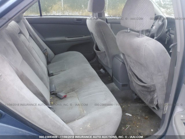 4T1BE32K74U872003 - 2004 TOYOTA CAMRY LE/XLE/SE BLUE photo 8