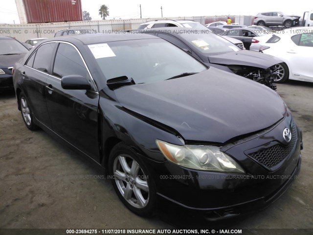 4T1BK46K27U526941 - 2007 TOYOTA CAMRY NEW GENERAT LE/XLE/SE BLACK photo 1