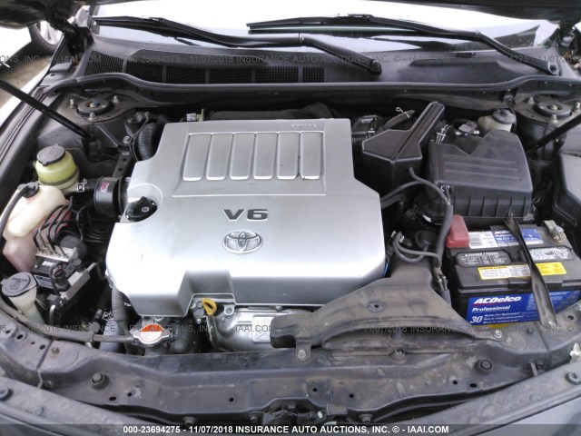 4T1BK46K27U526941 - 2007 TOYOTA CAMRY NEW GENERAT LE/XLE/SE BLACK photo 10