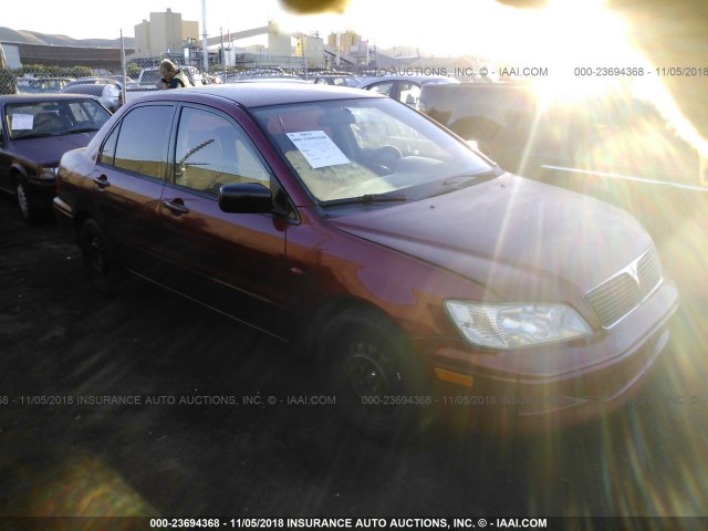 JA3AJ26E23U077965 - 2003 MITSUBISHI LANCER ES RED photo 1