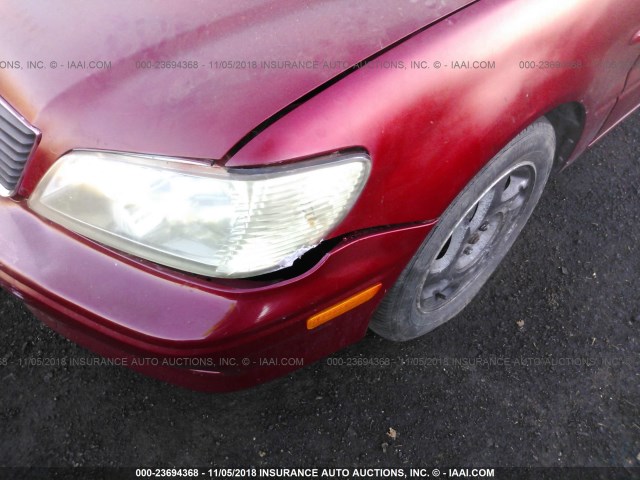 JA3AJ26E23U077965 - 2003 MITSUBISHI LANCER ES RED photo 6