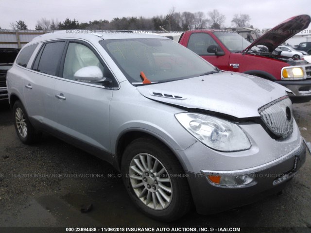 5GAEV23D89J211277 - 2009 BUICK ENCLAVE CXL SILVER photo 1