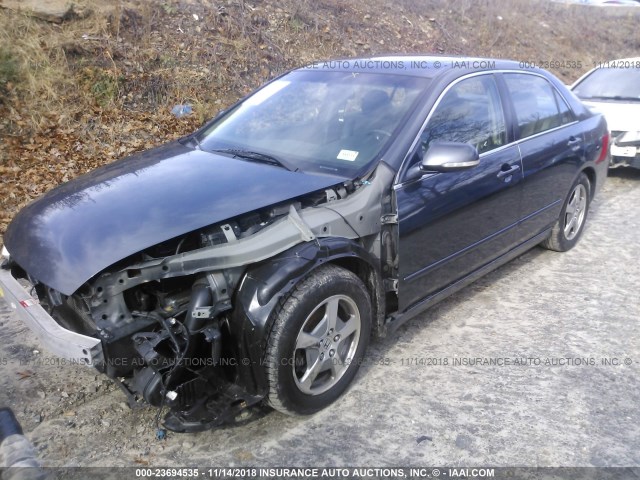 JHMCN36476C004112 - 2006 HONDA ACCORD HYBRID GRAY photo 2