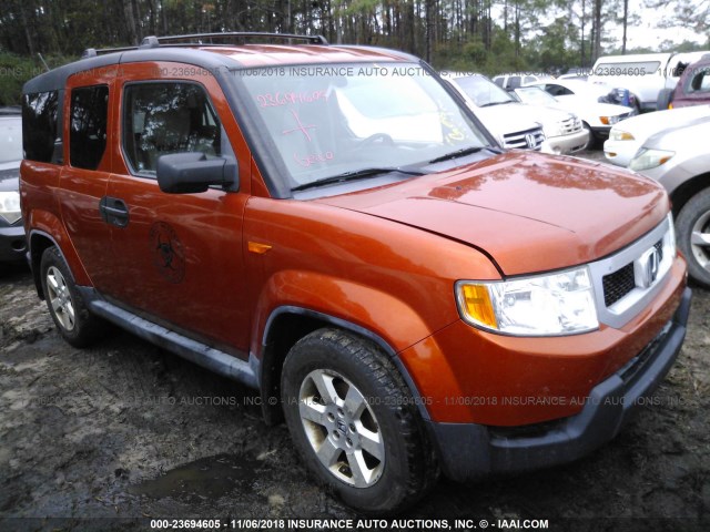 5J6YH28769L000017 - 2009 HONDA ELEMENT EX ORANGE photo 1