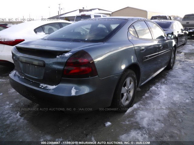 2G2WP552171112290 - 2007 PONTIAC GRAND PRIX ლურჯი ფოტო 4