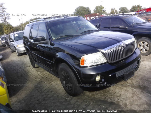 5LMFU27RX4LJ12414 - 2004 LINCOLN NAVIGATOR 黑色 照片 1