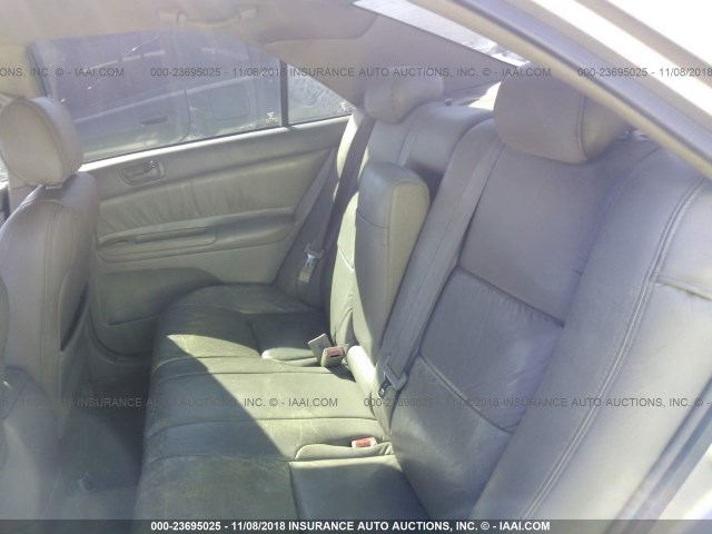 4T1BE32K32U028814 - 2002 TOYOTA CAMRY LE/XLE/SE GOLD photo 8