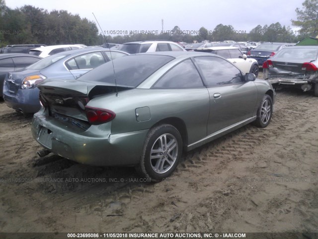 1G1JH12F647206336 - 2004 CHEVROLET CAVALIER LS SPORT GREEN photo 4