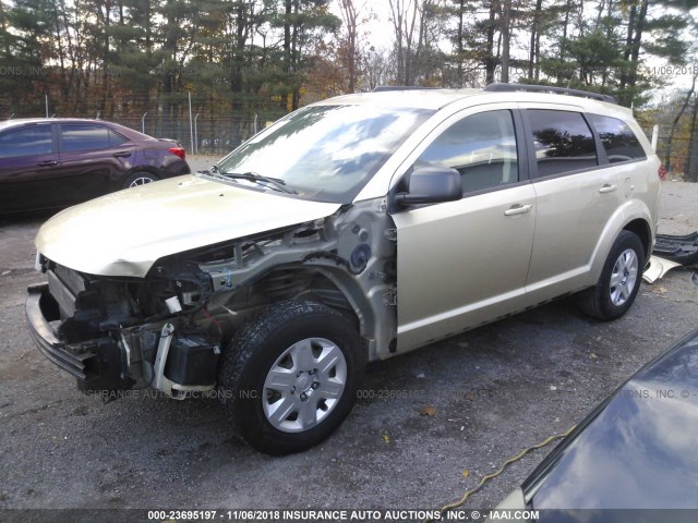 3D4PG4FBXBT535419 - 2011 DODGE JOURNEY EXPRESS GOLD photo 2