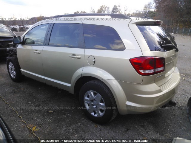 3D4PG4FBXBT535419 - 2011 DODGE JOURNEY EXPRESS GOLD photo 3