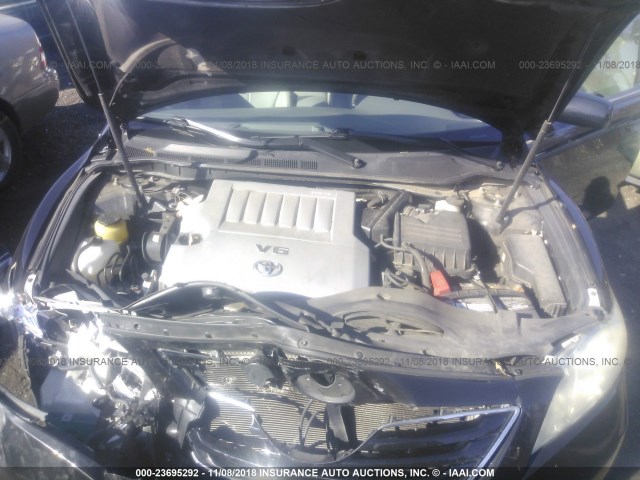 4T1BK46K27U543982 - 2007 TOYOTA CAMRY NEW GENERAT LE/XLE/SE BLACK photo 10